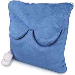 Elektrisch warmtekussen en voetwarmer - 38x38 cm, 45W met 2 warmtestanden - Wasbare hoes voor rug, nek, schouders en voeten