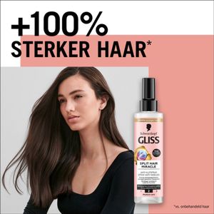 Gliss - Split End Anti-Klit Spray - Tegen Gespleten Haarpunten - 200 ml - 1 stuk