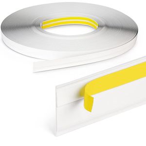 Raamaccessoires - DQ-PP Vlaklijst - Wit - PVC