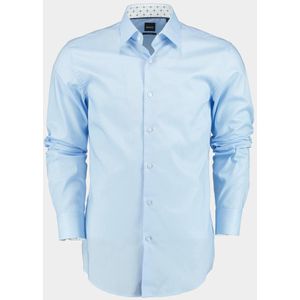 BOSS - H-HANK-kent-C3-214 - Business Hemd - Blauw - Lange Mouw