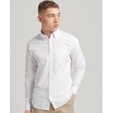 Superdry Cotton Oxford Shirt Met Lange Mouwen Wit 2XL Man