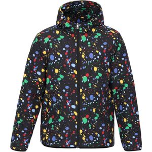 MO - Tussenjas - Blauw - Met Capuchon - Licht Gevoerd