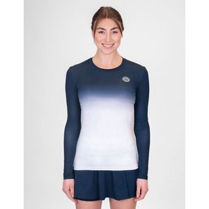 BIDI BADU Crew Gradiant Longsleeve - dark blue, white Longsleeves Damen