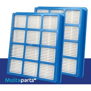 HEPA Filter geschikt voor Philips CP0425/01 / 432200493941 | Set van 2 stuks | O.a. geschikt voor Philips Performer Active, Performer Active Eco | Multaparts® huismerk