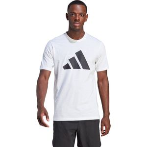 adidas Performance Train Essentials Feelready Logo Training T-shirt - Heren - Wit- L