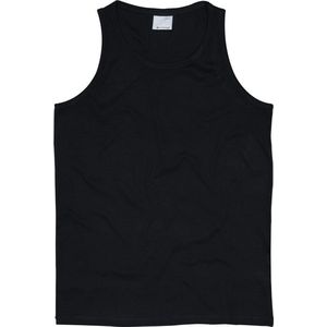 Vintage Industries Bryden rib singlet black