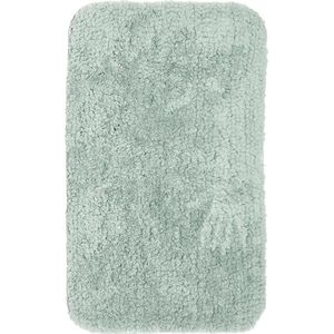 Tapijt voor badkamer met effen tuft Essential - Groen - 50x80 cm
