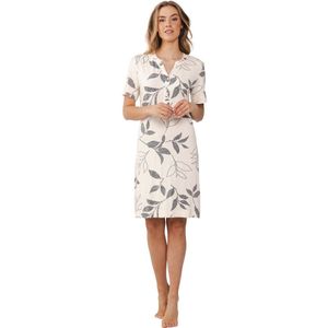 Dames Nachthemd Pastunette Premium - Leaf Shadows - Viscose - Maat 42