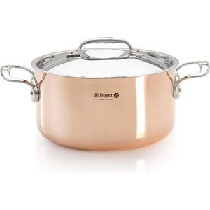 De Buyer 6442.20-Inocuivre - Kookpan - RVS - 20 cm