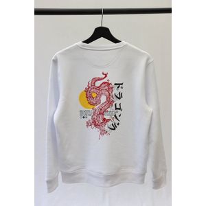 Sweater - Chinese dragon - Wurban Wear | Streetwear | Premium fit | Sweater heren | kleding