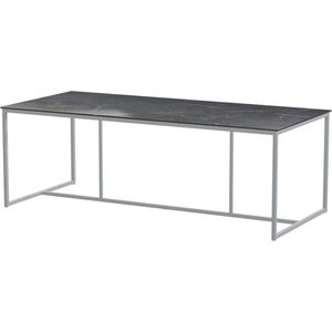 4SO - Quatro Tafelframe Frost Grey met Ceramic Marble tafelblad 220...
