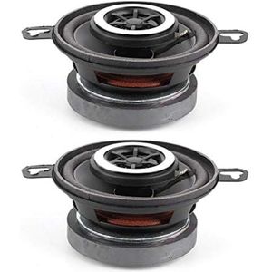 Set van 2 Auto Luidsprekers - 3,5 inch Coaxiale Units met Krachtig Geluid