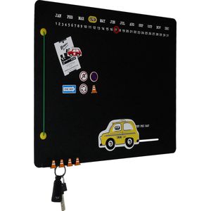 Magneetbord Yellow Taxi