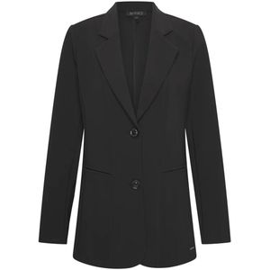 Bonded Travel Lang Blazer 202634 Black