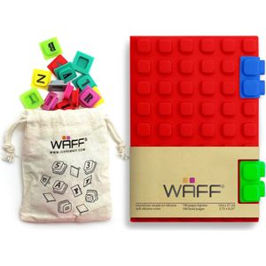 Waff Waff Creatief Dagboek Set A6 Rood
