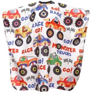 Kinder kapperscape - kapperscape - kinder kapperschort - kinderwaterdichte sjaal - herbruikbaar - auto - kinderkapperschort - kapperscape