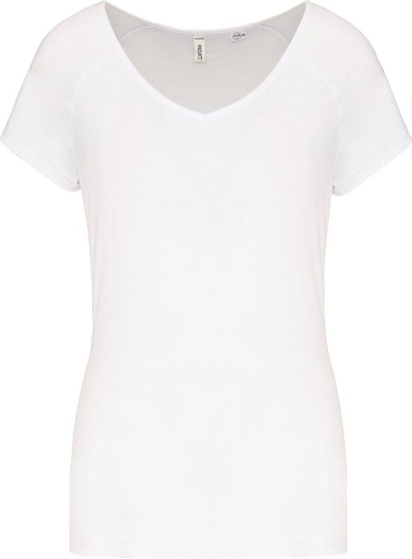 Proact - Sport T-shirt - Dames - Milieuvriendelijk - V-hals - Slanke Pasvorm