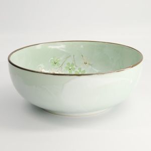 Mintgroene Kom - Green Cosmos - 25 x 8cm 2500ml