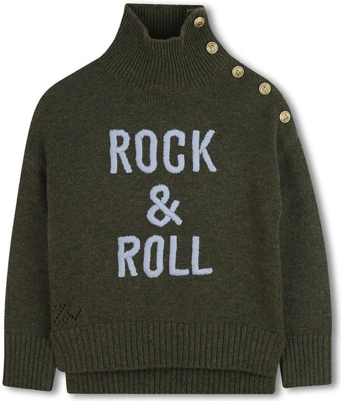 Zadig & Voltaire - X60425 - Sweatshirt - Groen - 14 Years Meisjes