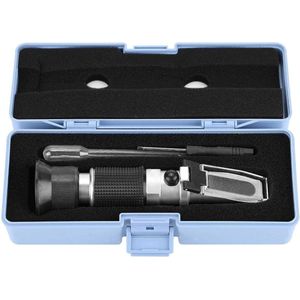 Bee Tools draagbare honingrefractometer voor honing brix en balsem 3-in-1 toepassingen - geschikt voor meten van honing gecondenseerde melk - oliën - 58-90% - honingconcentratiemeter .