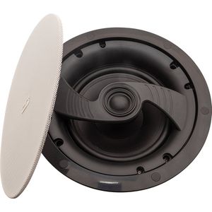 Luidspreker standaard Eagle - Speaker 8ohm - 2-weg plafondluidspreker - Box met verzonken magnetische grill - Wit