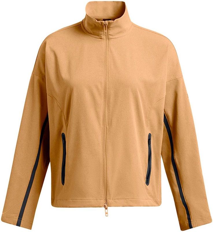 Under Armour - Unstoppable Vented - Jas - Beige - Vrouw