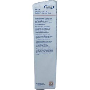 MaiMed non-woven gaascompressen 5cm x 5cm 16-laags - 100 stuks