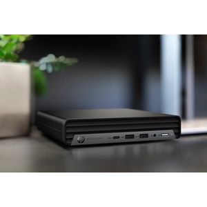 HP ProDesk 400 G6 10400T Mini PC - Intel i5 - 256GB - Windows 10 Pro - Zwart