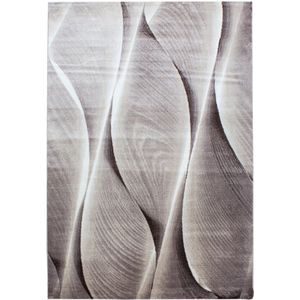 Modern Vloerkleed | Tapijt | Parma | Organisch | Bruin | 80x300 cm