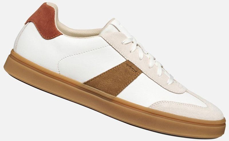 GEOX - Baltmoore - Sneakers - Wit/Brick