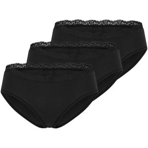 Schiesser Dames riosslip 3 pack Unique Cotton