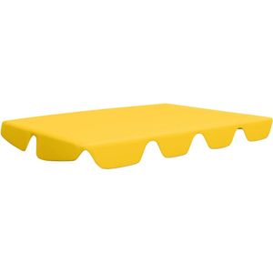 vidaXL-Vervangingsluifel-voor-schommelbank-188/168x145/110-cm-geel