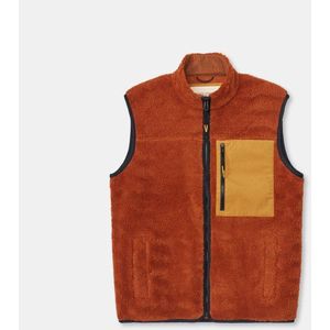 Pocket Teddy vest 7833 orange