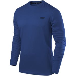 TCA - Element - Sportshirt - Helderblauw - Lange Mouw - Ademend