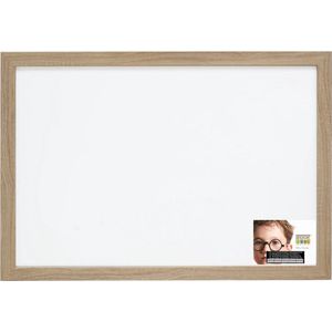 Deknudt Frames magneetbord S49BH1 M - naturelle houtkleur - 40x60 cm
