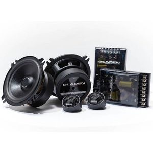 Gladen ZERO 130 13 cm / 5.25'' component-set ( composet ) Autospeakers