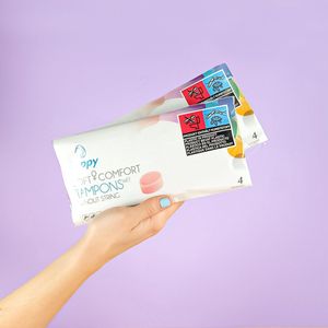 Beppy Soft+Comfort Tampons WET - 2x4 = 8 stuks - zonder touwtje