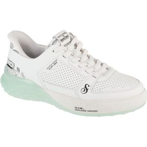 Skechers - Sizzle Toke - Sneaker - Wit - Leer - Hielkussen