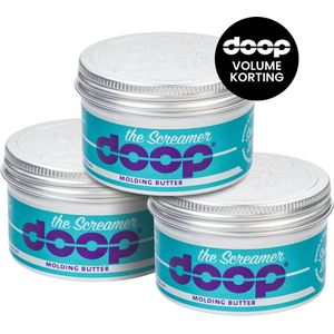 doop The Screamer 3X 100ml - Wax - Voordeelverpakking - Haarverzorging - Haarwax - Fiber Mud