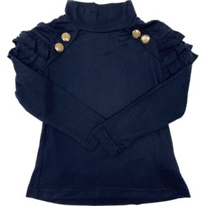 Shirt Riley - Donkerblauw - Lange Mouw - Maat 104/110