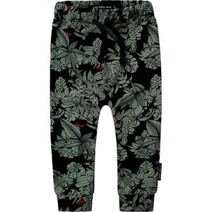 Your Wishes Jogging Botanic - Baby Broekje - Groen/Zwart - Jongens - Maat: 110/116