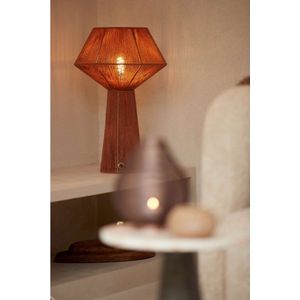 Light & Living Tafellamp Fugia - Rood - Ø36cm - Modern