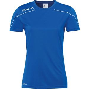 Uhlsport Stream 22 Shirt Korte Mouw Dames - Royal / Wit | Maat: M