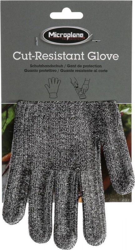 Microplane beschermings- handschoen