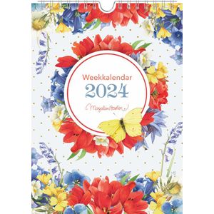 Hallmark - Weekkalender - 2024 - Marjolein Bastin - Natuur - Weekoverzicht - Spiraalgebonden - (16,5 x 23cm)