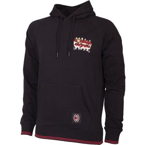 COPA - AC Milan Coppa 2003 Team Embroidery Hoodie - Mannen - Zwart - S