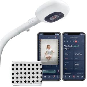 Baby Monitor met Camera en Statief - 1080p Video en Audio - Slaaptrainer - Ademmonitor - WLAN, iOS/Android