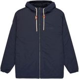 Quiksilver - June Battle - Bomberjack - Blauw - Katoen Nylon Mix Stof