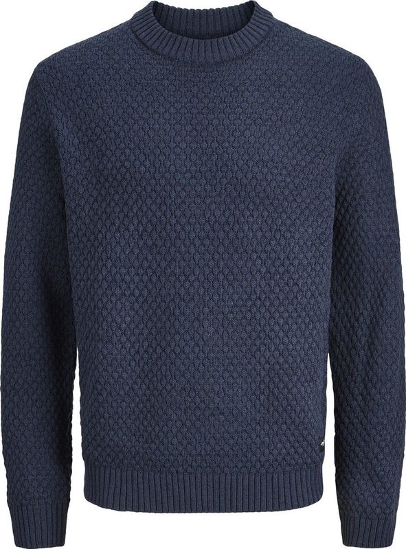 JJ REBEL trui gebreid blauw