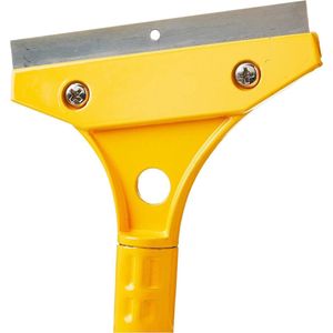 Lange steel schraper 28 004 - Voor het verwijderen van verf en behang.
